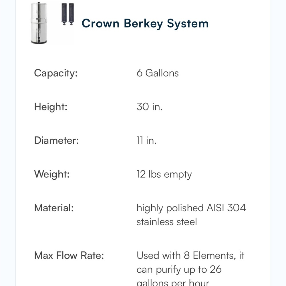 Berkey - Picture 3 of 3